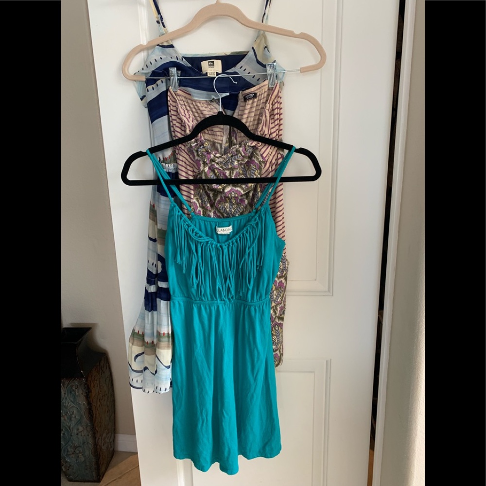 3 surfer girl dresses EUC